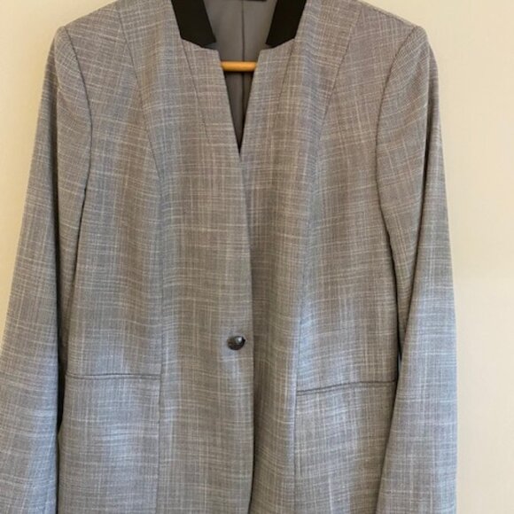 T Tahari Adara Single-Button Jacket Size 6 - Picture 3 of 7